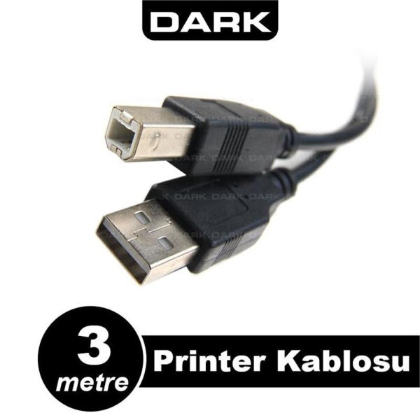 Dark DK-CB-USB2PRNL300 3M Usb 2.0 Kablosu